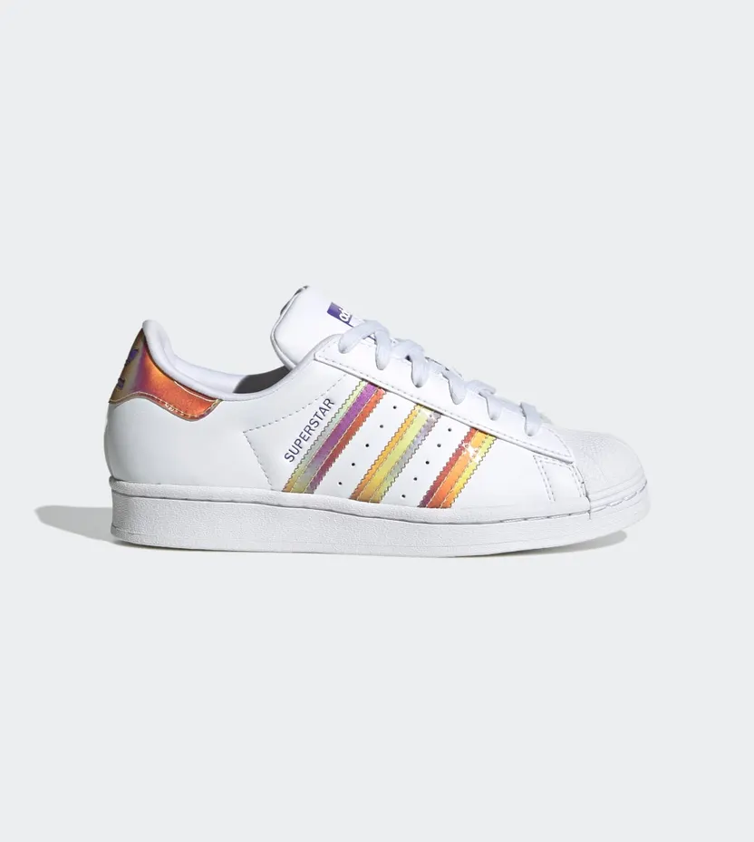adidas Superstar Cloud White / Cloud White / Purple Rush (HQ4346)
