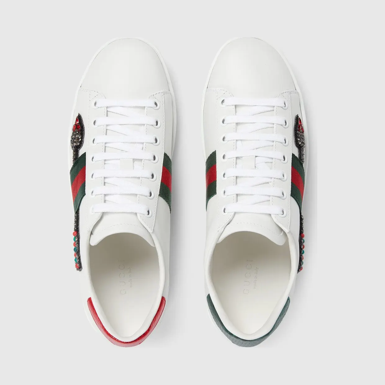 Gucci Ace Embroidered Arrow (454551 02JP0 9064) (4)