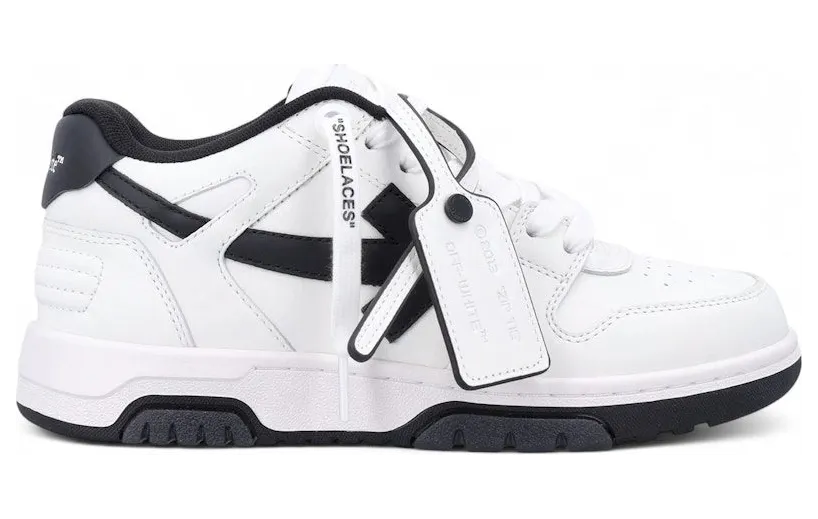 OFF-WHITE Out Of Office OOO Low Tops White Black Arrow (OWIA259C99LEA018.0110)