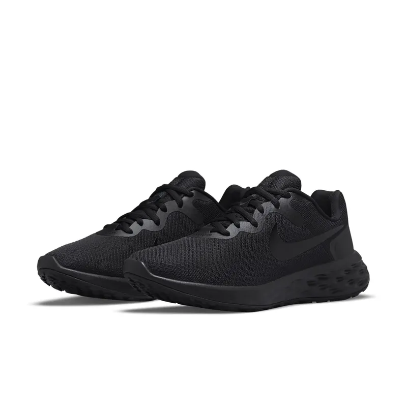 Nike Revolution 6 Next Nature Road Running Black 50% Sustainable Materials (DC3729-001)