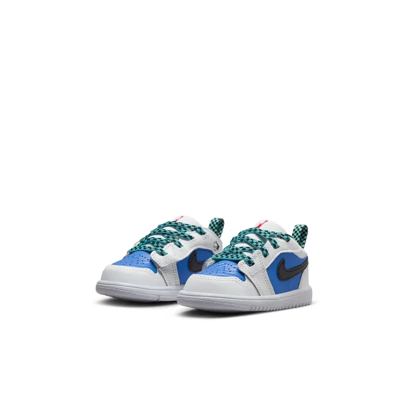 Jordan 1 Low ALT SE TD “White Hyper Royal Hyper Jade Black” (FQ8710-100)