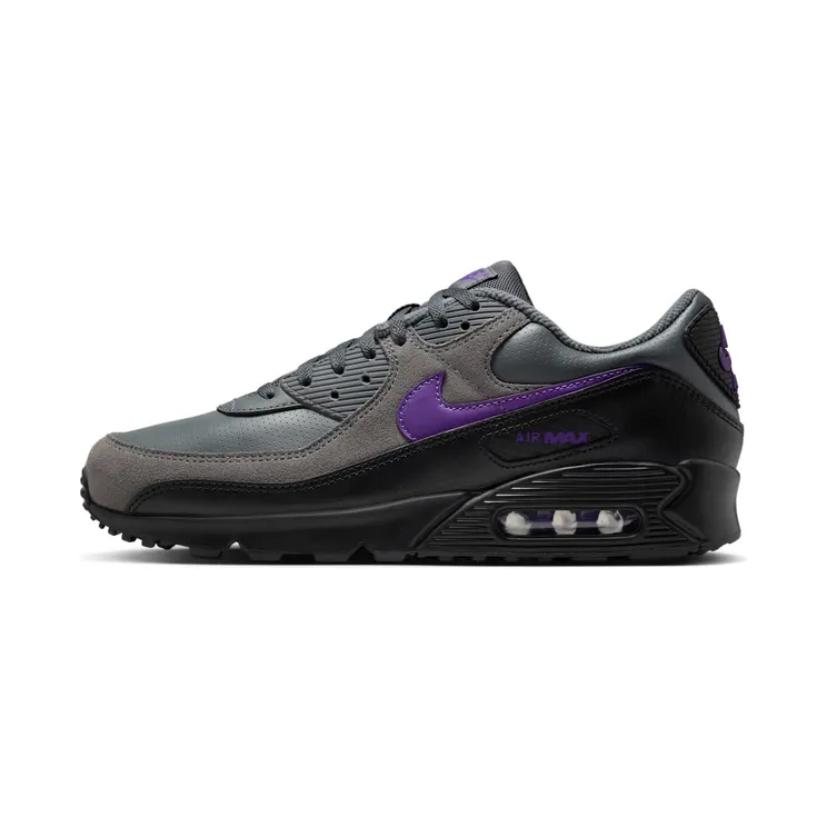 Nike Air Max 90 “Iron Grey / Black / White / Wild Grape” (IF0670-004)