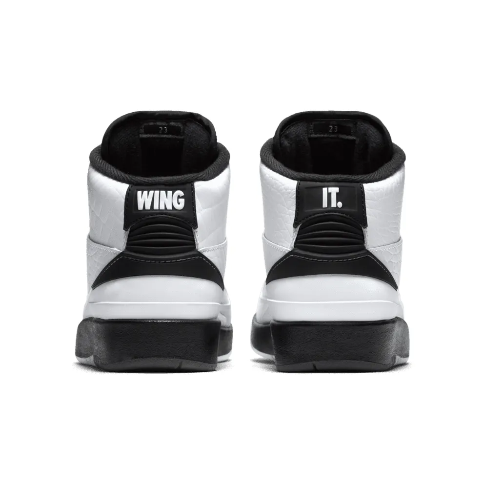 Jordan 2 Retro Wing It (GS) White/Black-Cool Grey (834283-103)