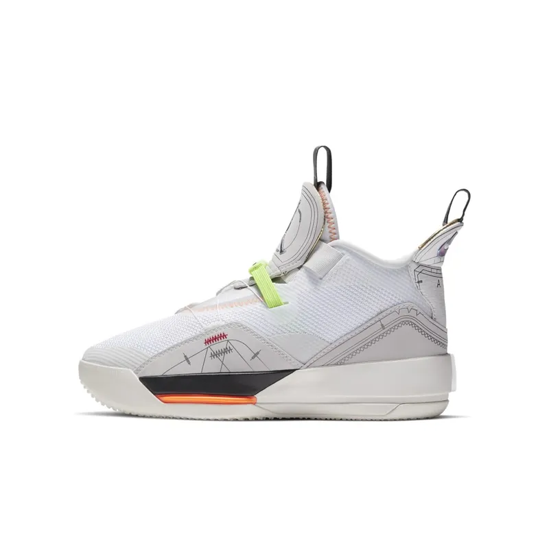 Jordan XXXIII Vast Grey (GS) Vast Grey/Blue Void-White-Sail (AQ9244-004)