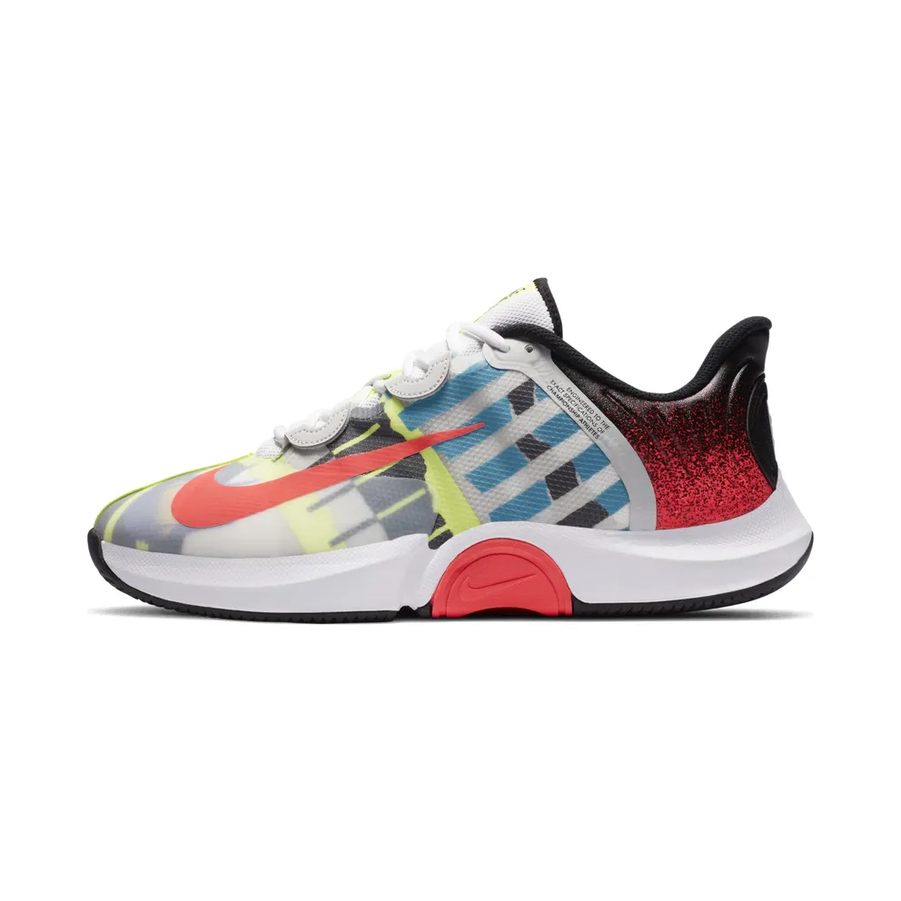 Nike Court Air Zoom GP Turbo Tech Challenge White/Hot Lime-Neo Turquoise-Solar Red (CK7513-101)