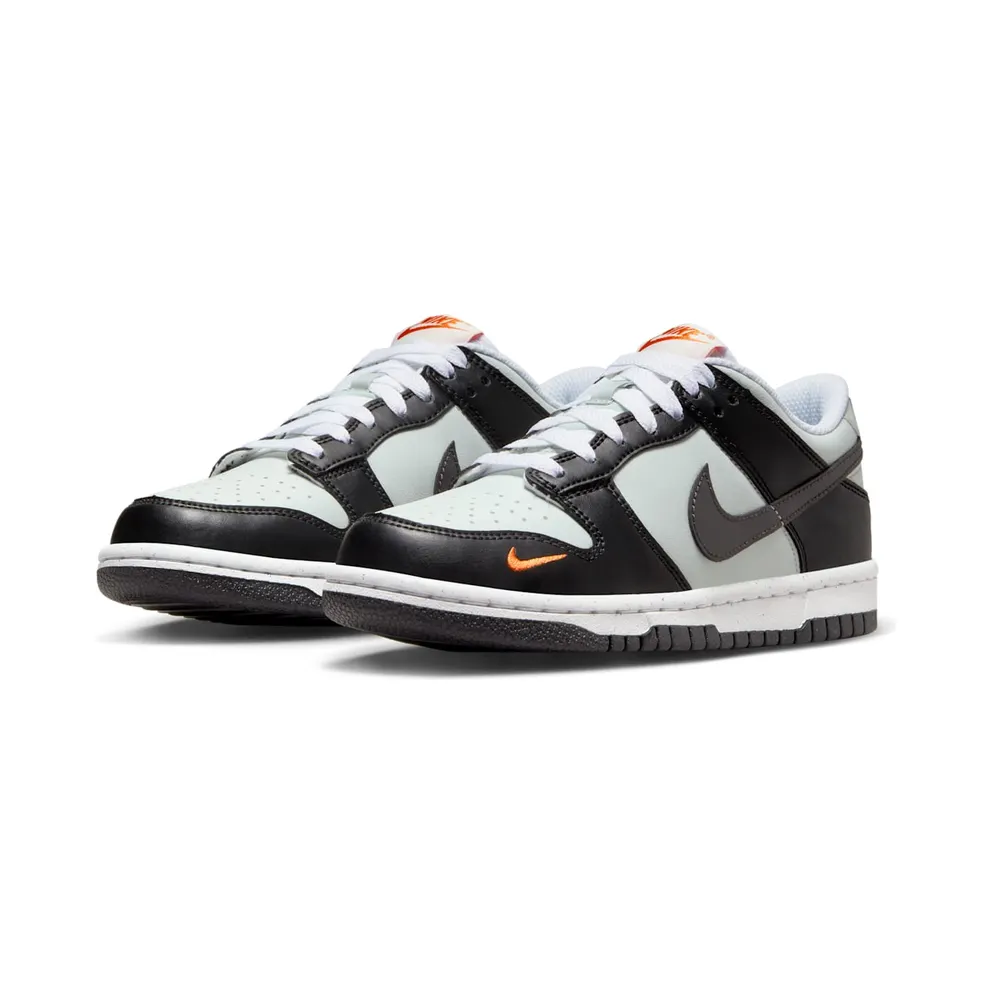 Nike Dunk Low Next Nature GS “Black Bright Mandarin” (FN7784-001)