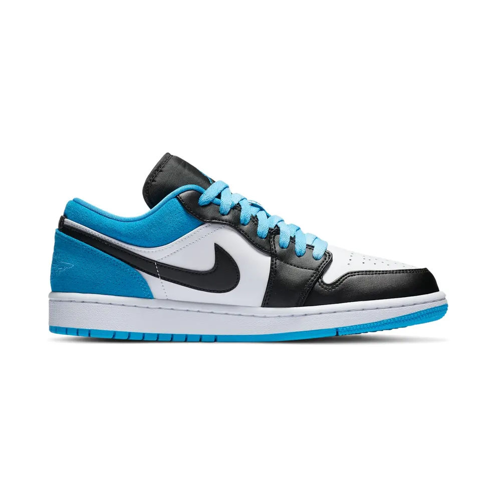 Jordan 1 Low Laser Blue Black/Black-Laser Blue-White (CK3022-004)