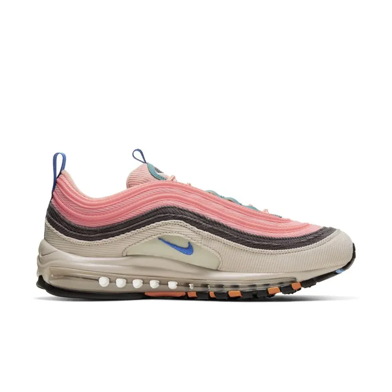 Nike Air Max 97 Corduroy Desert Sand Sand/Royal-Pink-Brown (CQ7512-046)