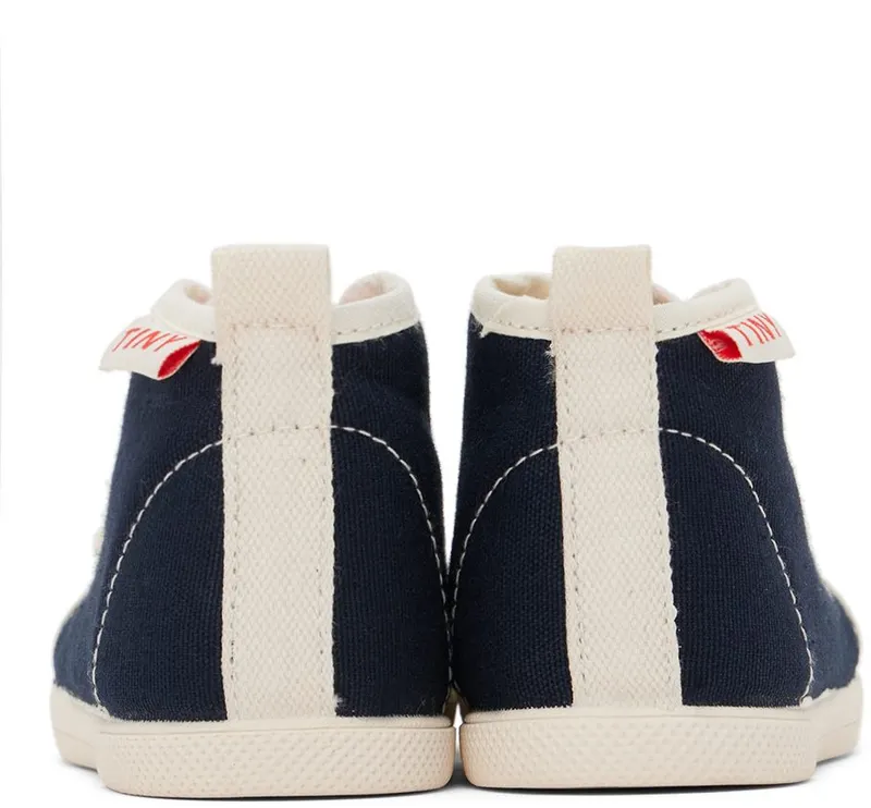 TINYCOTTONS Baby Navy Color Block Navy/Deep Red KB1 (AW22-362)