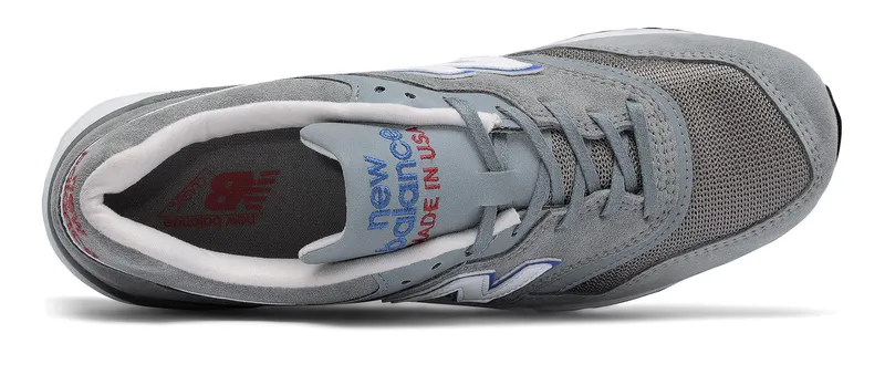 New Balance 997 Grey Blue Bell Grey/Blue Bell-Red (M997CNR)