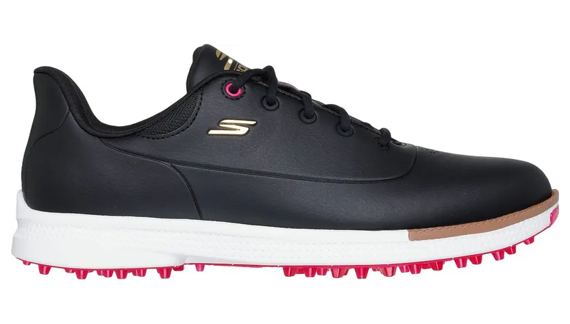Skechers Waterproof: GO GOLF Jasmine 2 GF Shoes CM Zwart/Roze, Maat 39 (123099-BKPK)