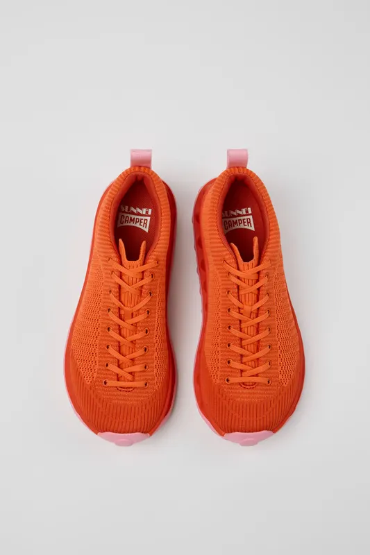 Camper x Sunnei Pelotissima gebreide – Orange (K201776006)