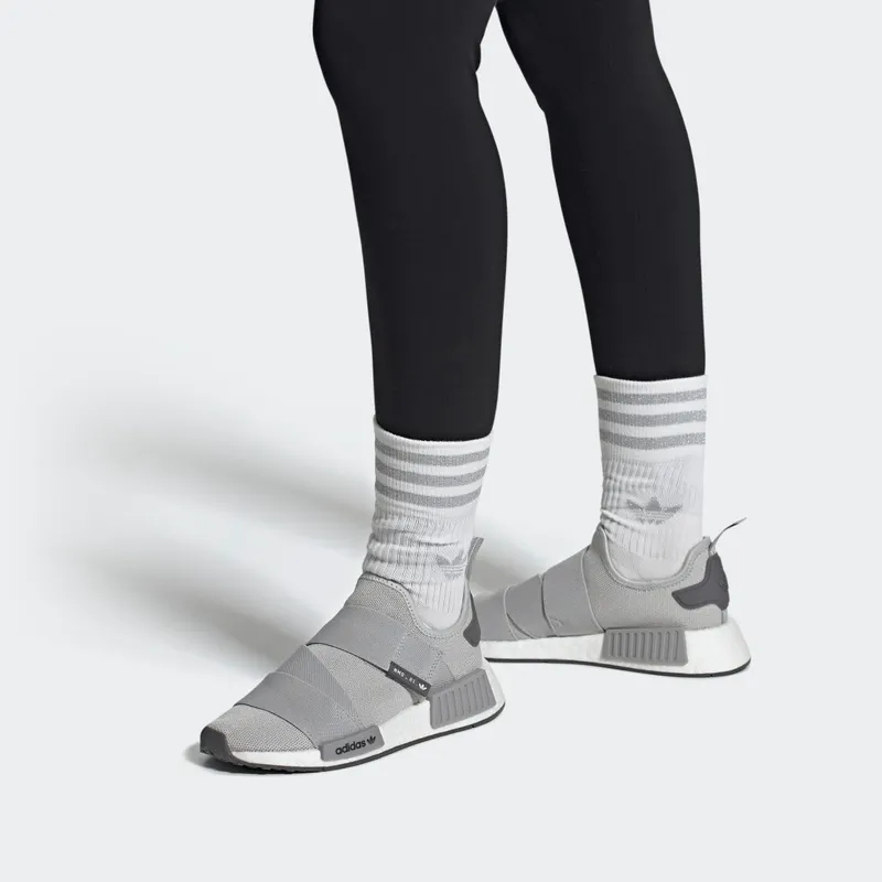 Adidas NMD_R1 Strap Grey Two / Cloud White / Grey Five (GW9470)