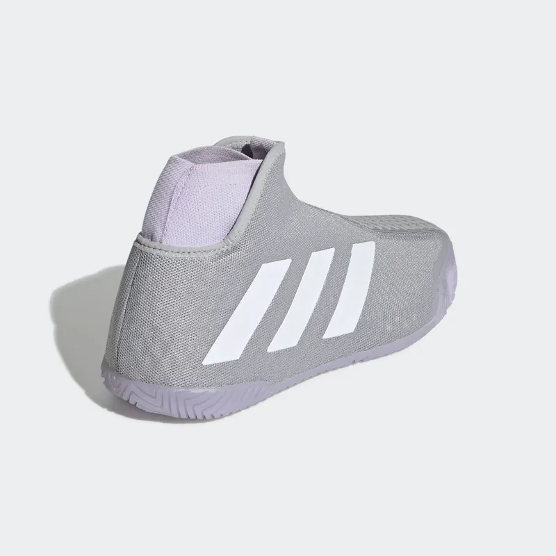 adidas Stycon Laceless Hard Court Grey Two Purple Tint (W) Grey Two/Cloud White/Purple Tint (EF2696)