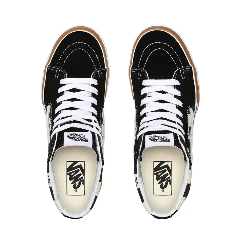 Vans Sk8-Hi Stacked ‘Checkerboard’ Multi/True White (VN0A4BTWVLV)