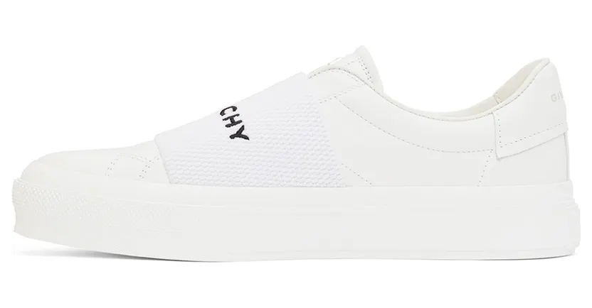 Givenchy White City Court Slip-On Sneakers (BH005XH14X100) (3)