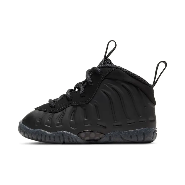 Nike Little Posite One TD ‘Anthracite’ Black/Wolf Grey/Anthracite/Black (723947-014)