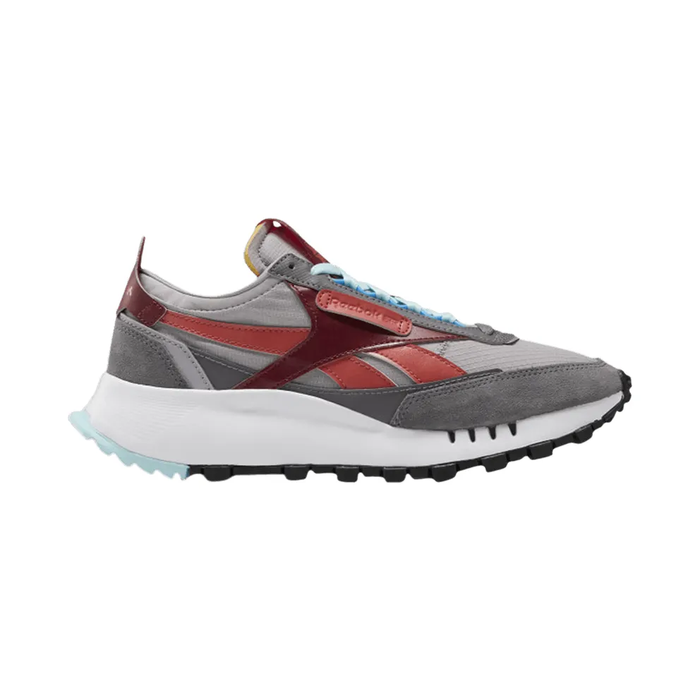 Reebok Classic Leather Legacy Shark Collegiate Burgundy (W) Shark/Collegiate Burgundy-Black (Other Brands Reebok)