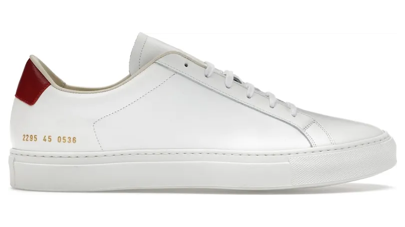Common Projects Achilles Retro White Red