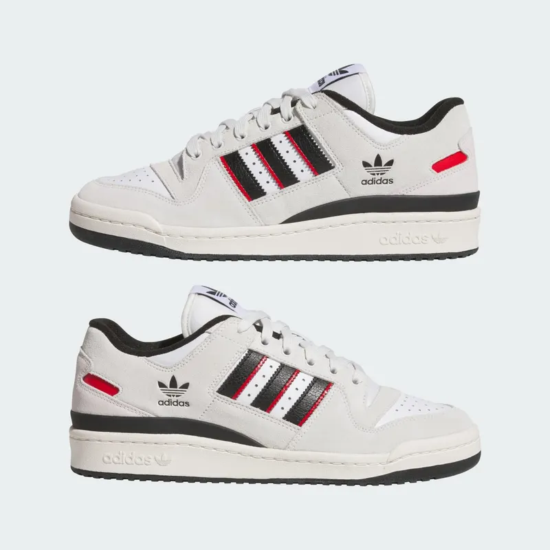 Adidas Forum 84 Low ADV Crystal White / Core Black / Better Scarlet (JP6094)