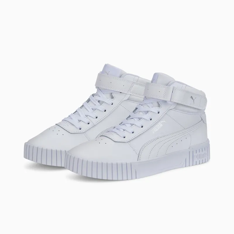 Puma Carina 2.0 Mid Silver/White (385851-02)