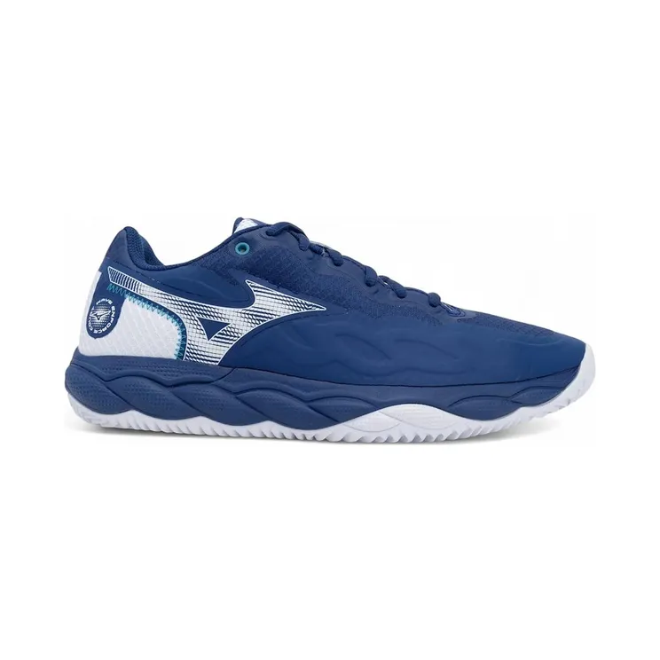 Mizuno Wave Enforce Court CC Bellwether Blue White Fjord Blue (61GC243515)