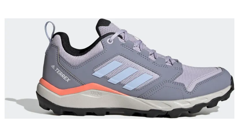 adidas Tracerocker 2.0 Trailrunning-Schuh Silver Violet / Blue Dawn / Coral Fusion (HR1240)