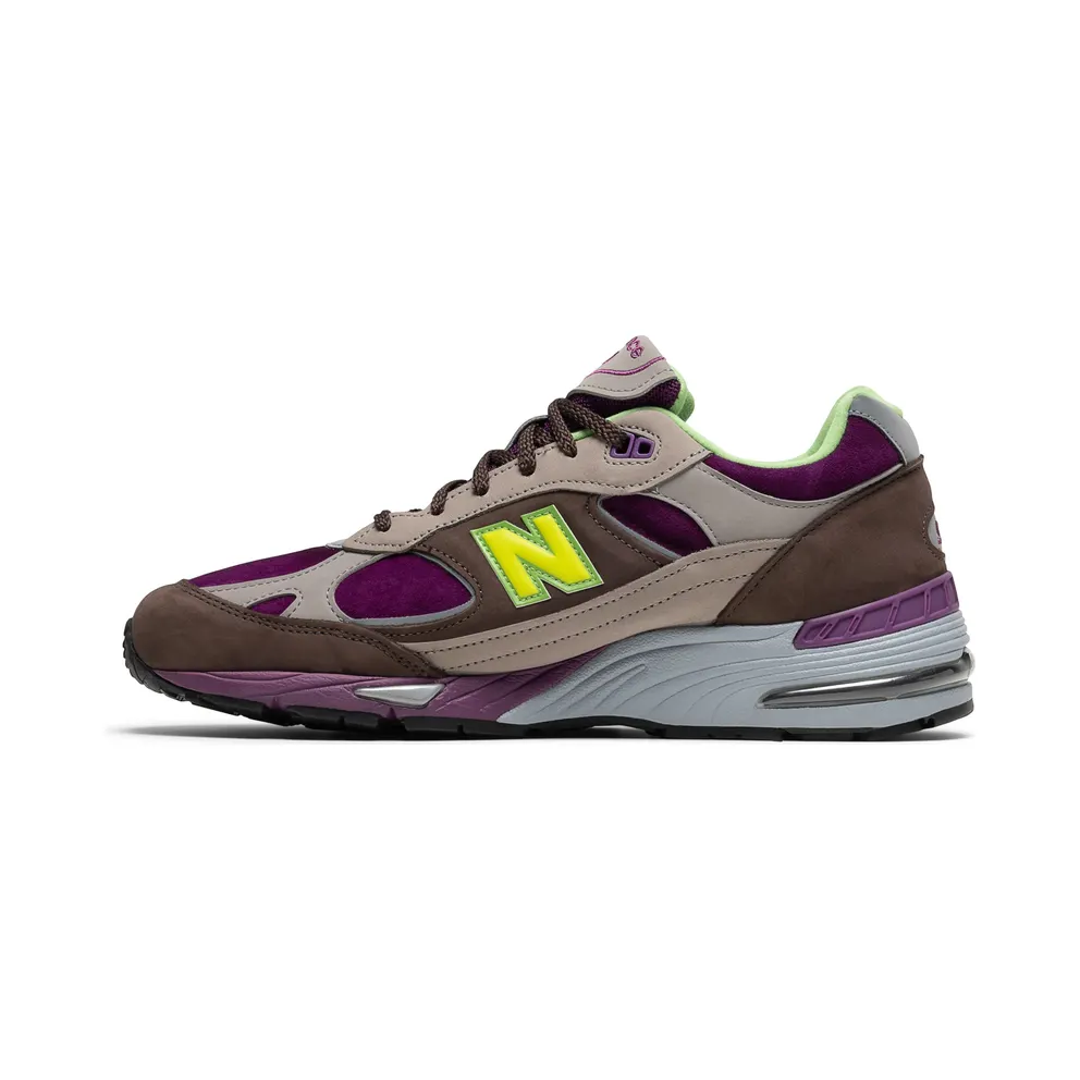 New Balance 991 Stray Rats Brown Purple (W) (W991SRG)