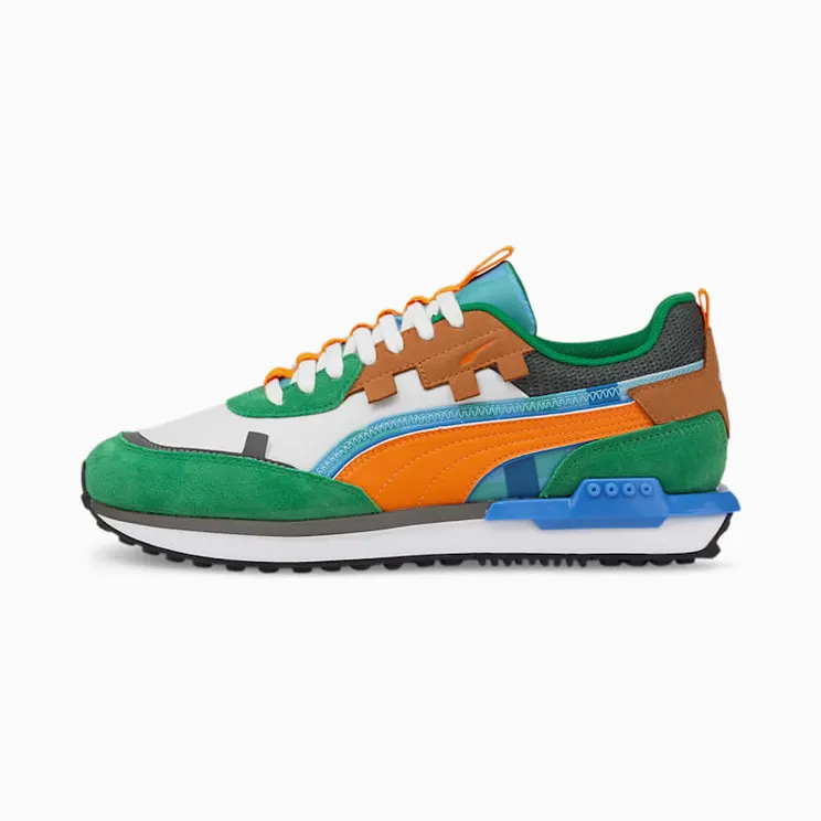 Puma x Minecraft City Rider Green/Orange (38574801)