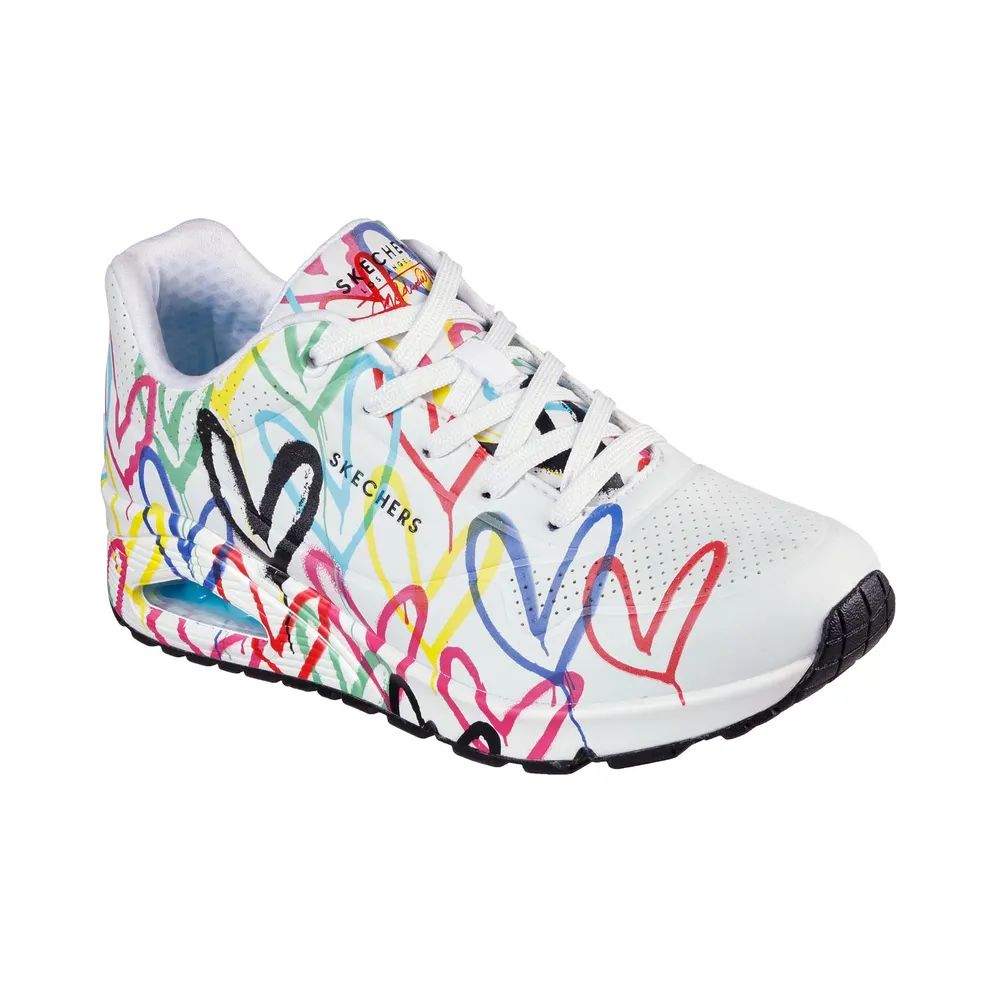 Skechers x JGoldcrown: UNO – Spread the Love Sneaker White