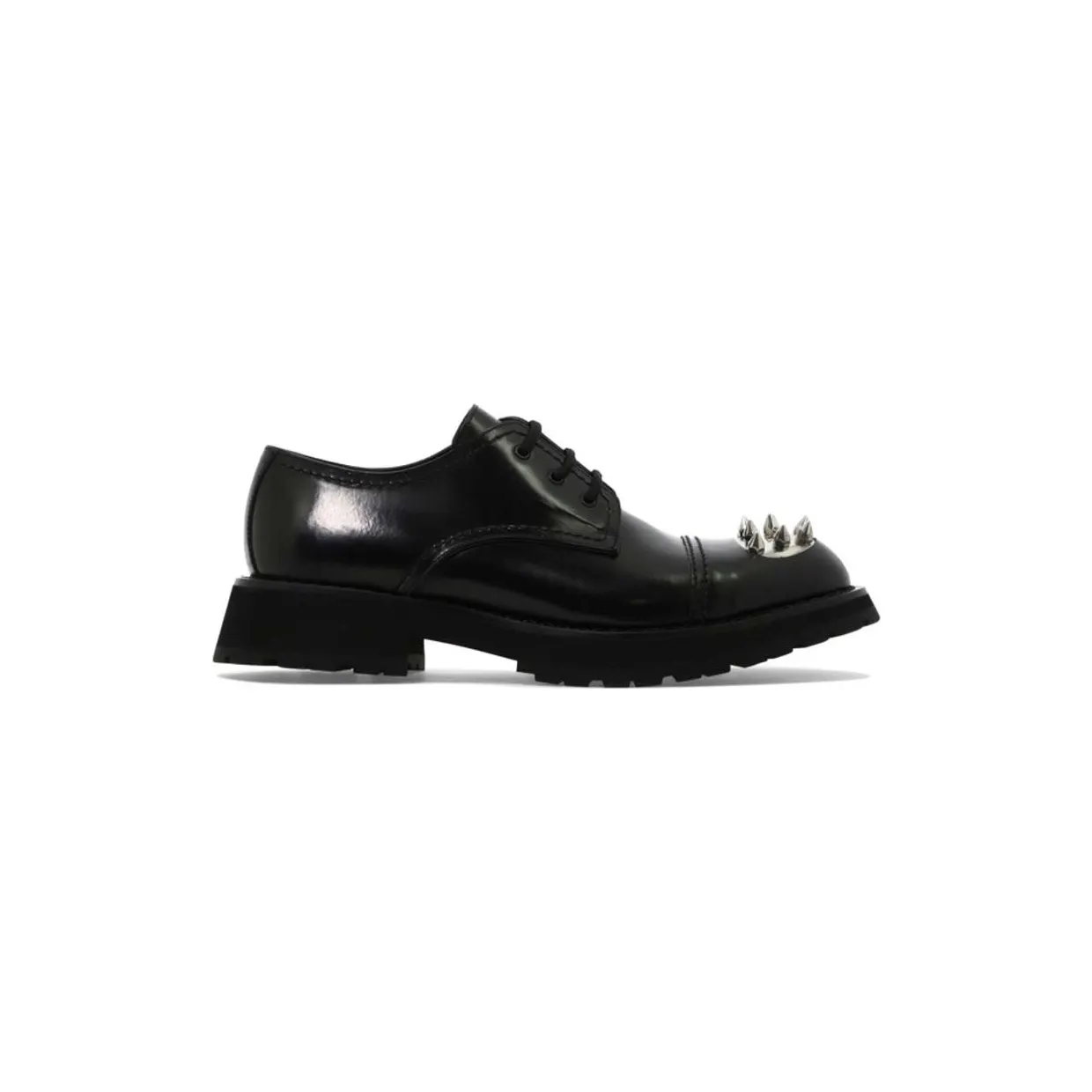 Alexander McQueen Monkstrap Lace-Up Shoe Black (705083WIC631081)