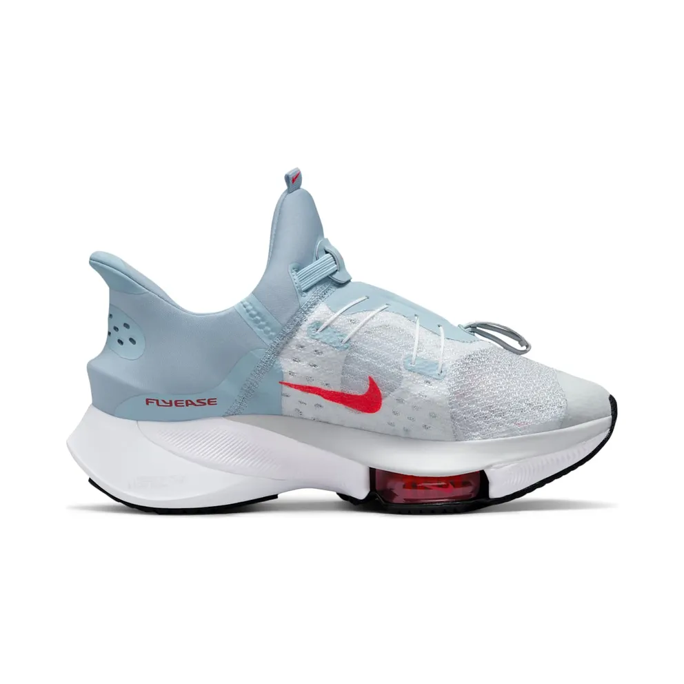 Nike Air Zoom Tempo Next% FlyEase “Light Armoury Blue / Pure Platinum / White / Flash Crimson” (CZ2853-401)