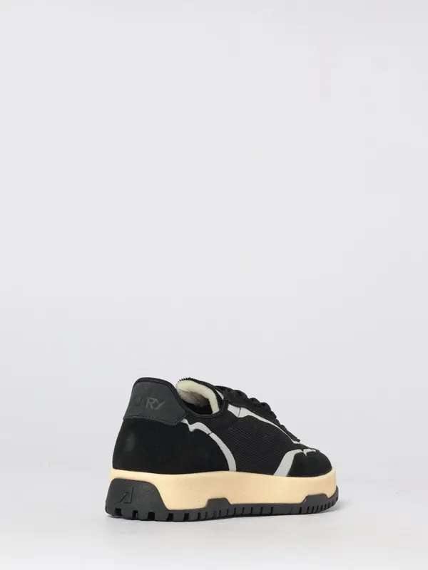 Autry Wildpace Low Suede and Mesh Black (LDLMAK06)