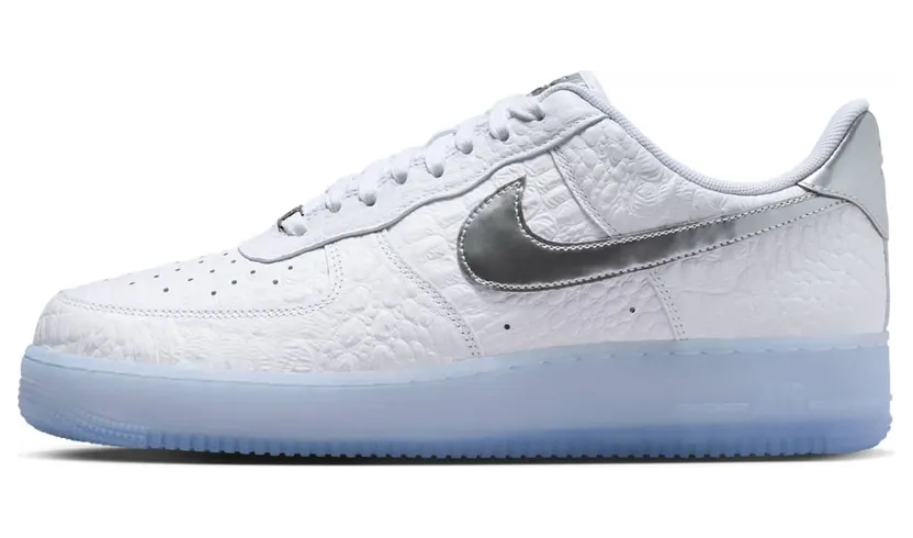 Nike Air Force 1 Low ’07 “Crocodile White Blue Tint” (IR1981-100)