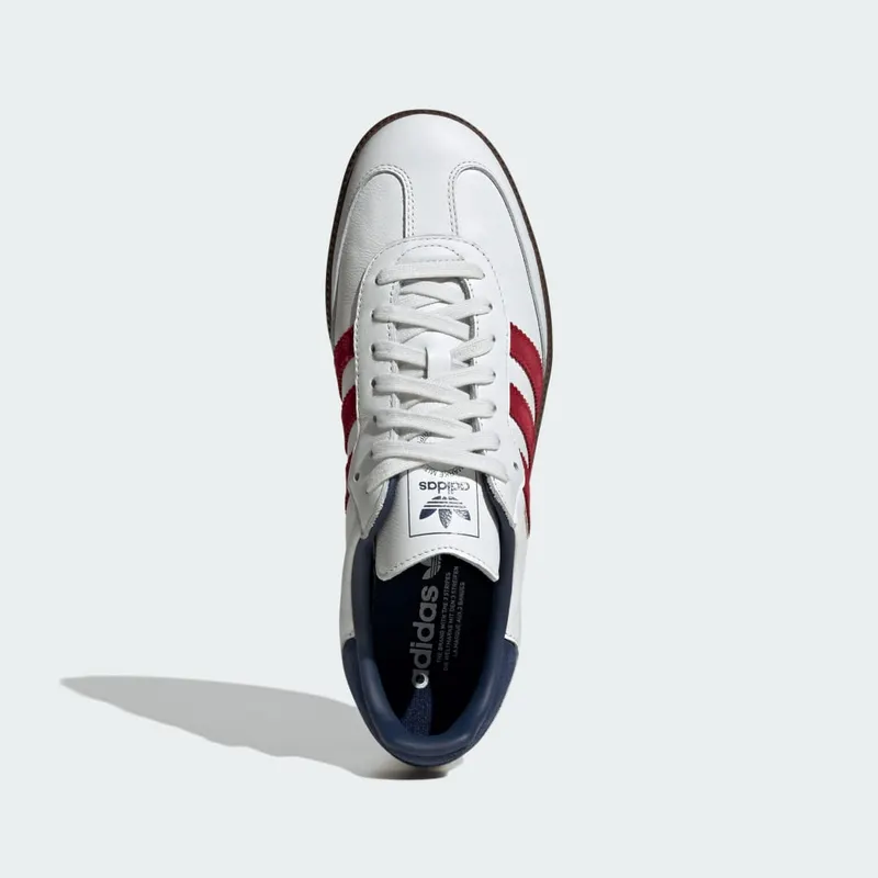Adidas Samba OG Core White / Team Victory Red / Night Indigo (IH4881)
