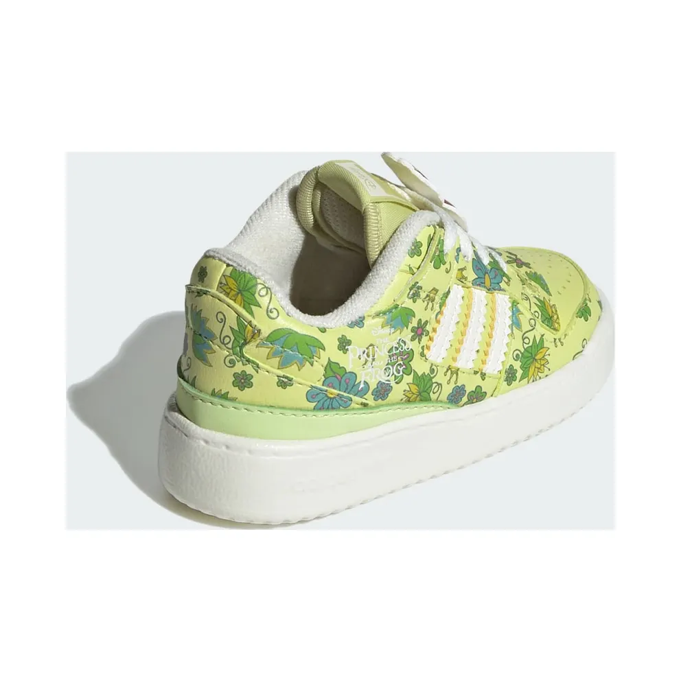 adidas x Disney Princesses Forum Low Shoes Kids Green / Off White / Yellow (IF7202)
