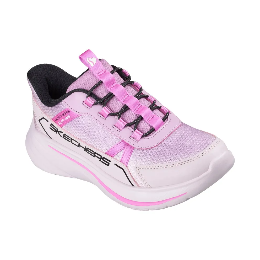 Skechers Slip-ins: Wave 92 “Sparkle Sprint Sneaker Light Pink” (304053LLPMT)