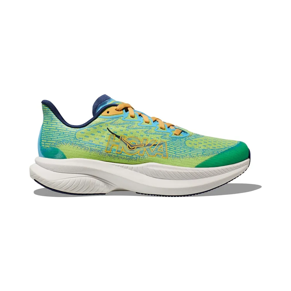 Hoka One Mach 6 Lettuce Bellwether Blue (1147553-LLW)