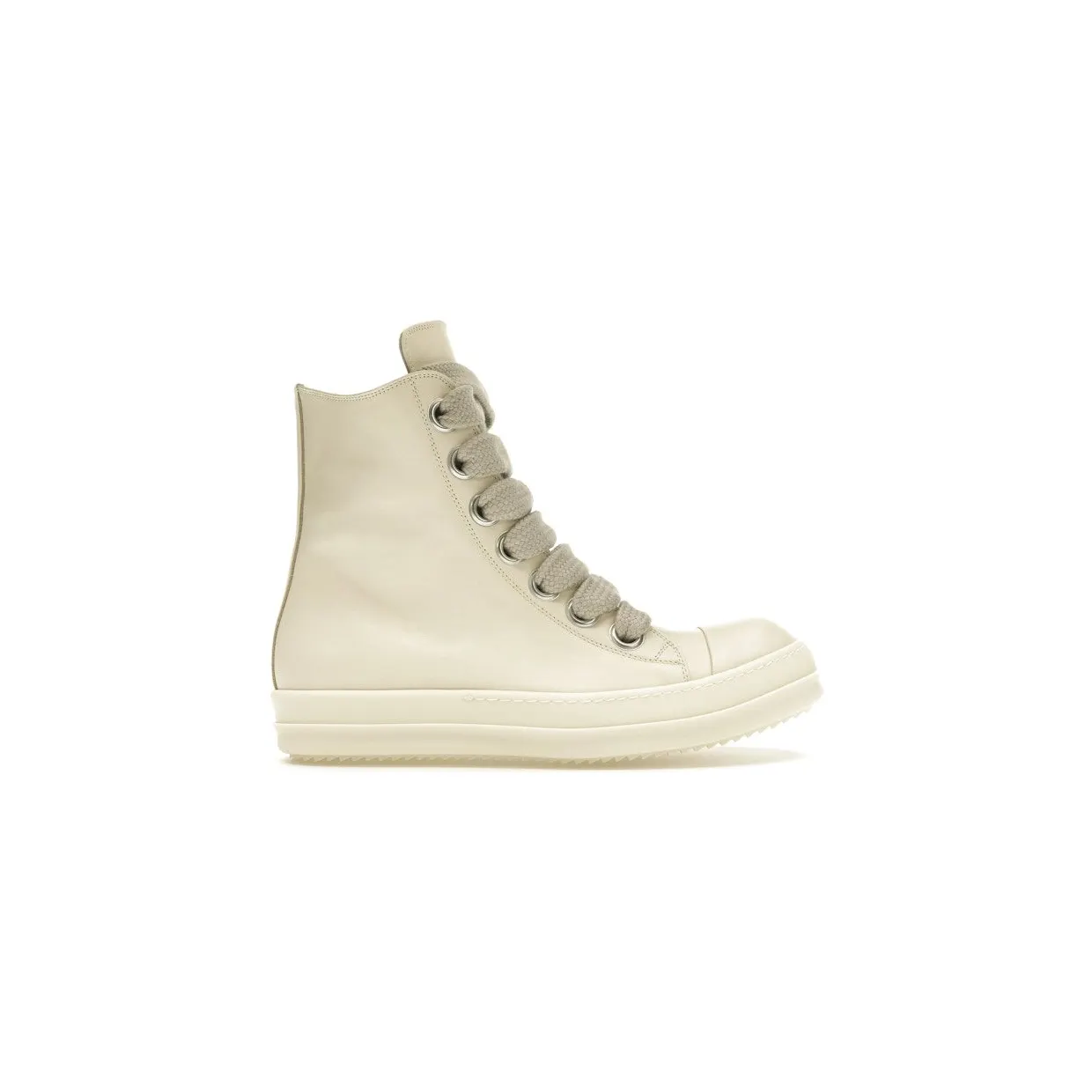 Rick Owens Lido High Sneaks Jumbo Laced Milk (RU01D3892-LCOW2-11111)