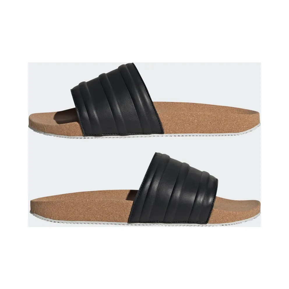 Adidas Island Club Adilette Premium Slides Core Black / Core Black / Light Solid Grey (HQ1998)