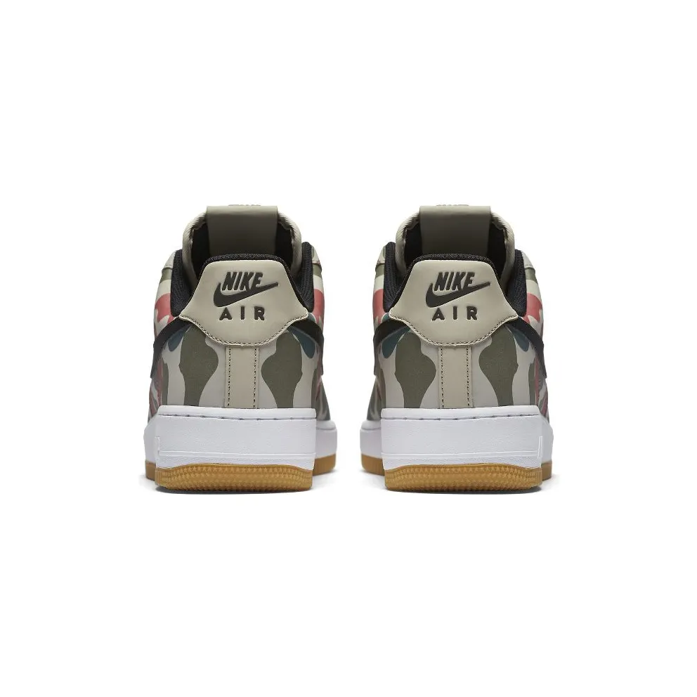 Nike Air Force 1 Low Reflective Duck Camo String/Black-White-Gum Light Brown (718152-201)