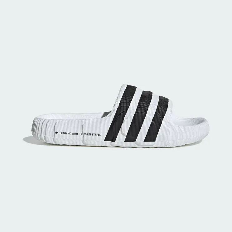 adidas Adilette 22 Slides “Cloud White / Cloud White / Core Black” (IF3668)