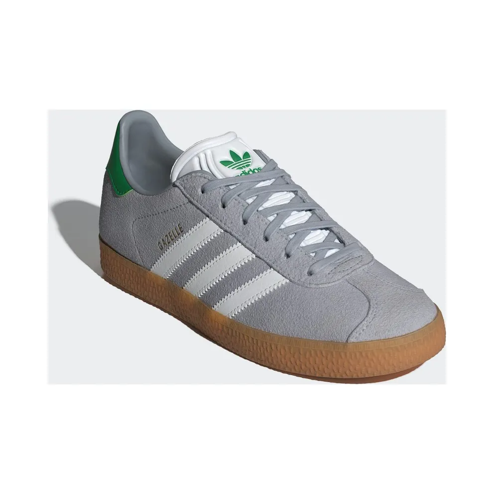 Adidas Gazelle Halo Silver / Cloud White / Green (JR5954)