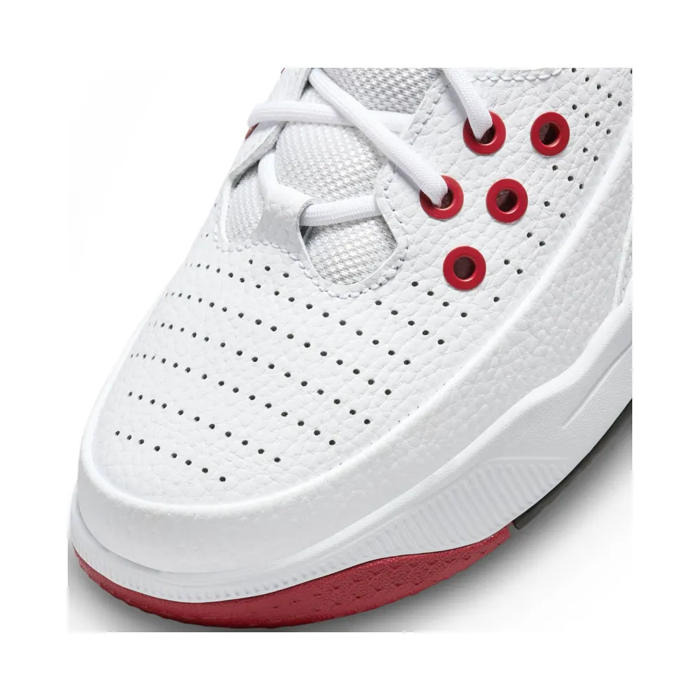 Jordan Max Aura 5 White Varsity Red Wolf Grey Black (DZ4352-101)