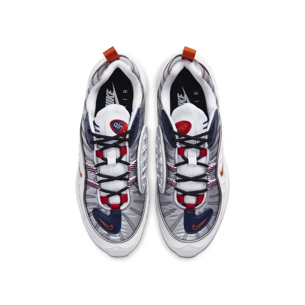 Nike Air Max 98 Starfish (W) White/Starfish-Wolf Grey-Gym Red (CQ3990-100)