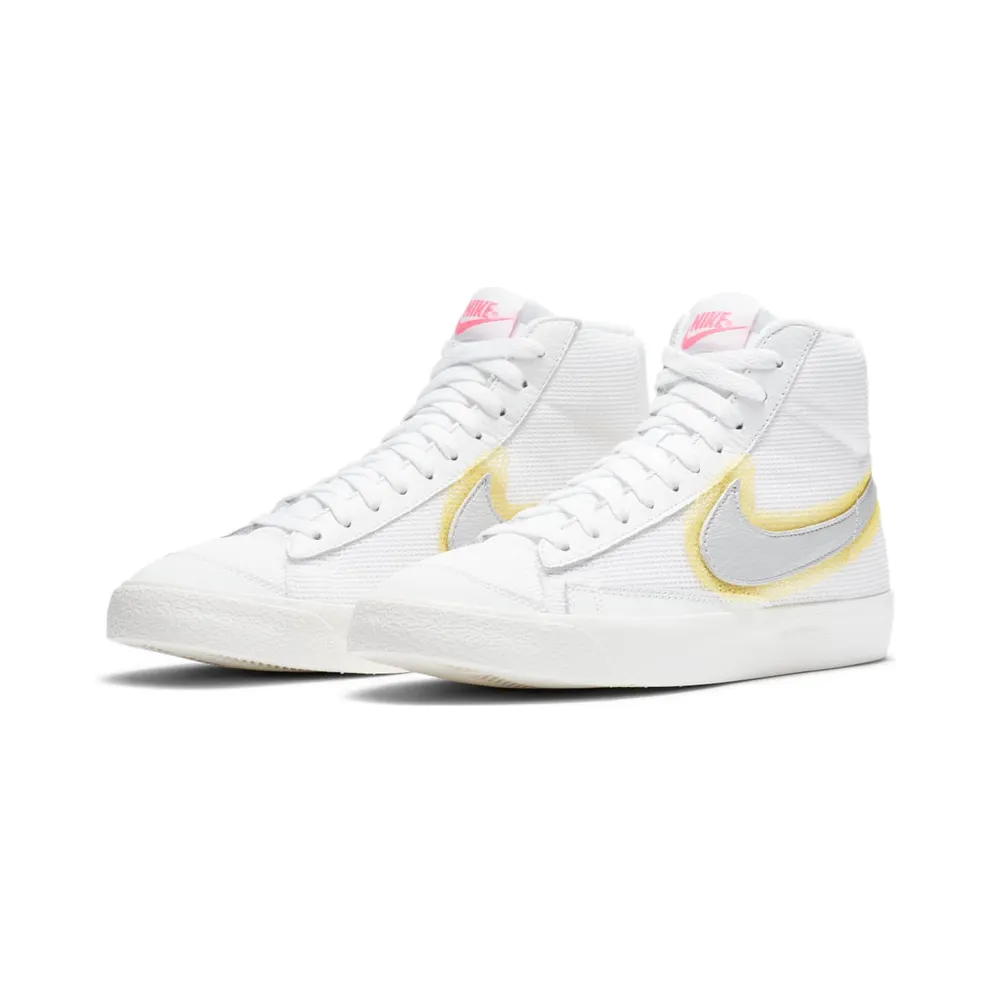 Nike Blazer Mid 77 Cotton Waffle White University Gold White/Metallic Silver-University Gold-Soar (CZ8105-100)