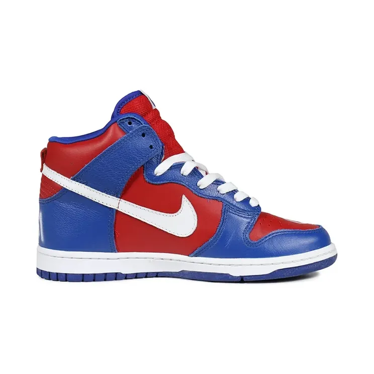 Swjp x Nike Dunk High stencil-print “Red” (SW26SS502)