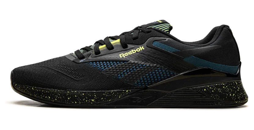 Reebok Nano X4 “Black Blue Digital Lime” (100204-678)