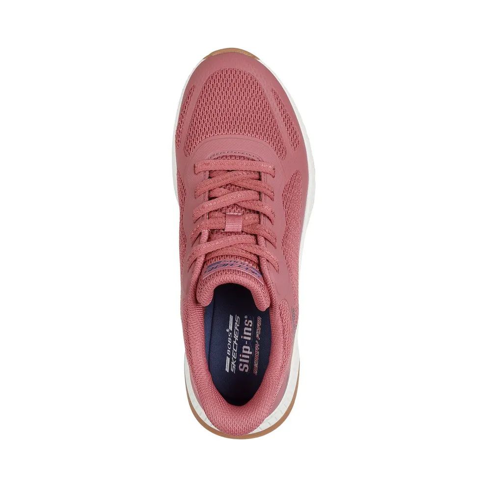 Skechers Slip-ins: BOBS Squad 4 – Staple Look – Roos – “Pink” (117624 ROS)