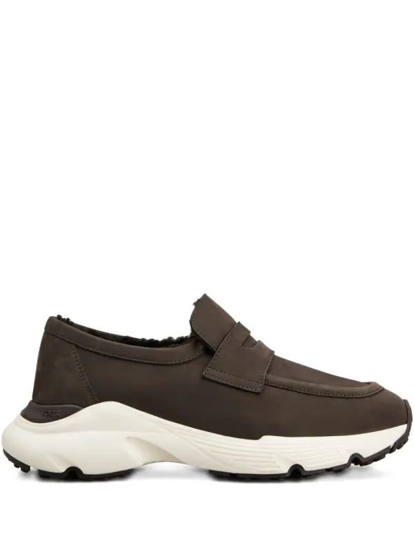 Tod’s Mocassin lammy – Bruin (XXW54C0JR10UFQ)